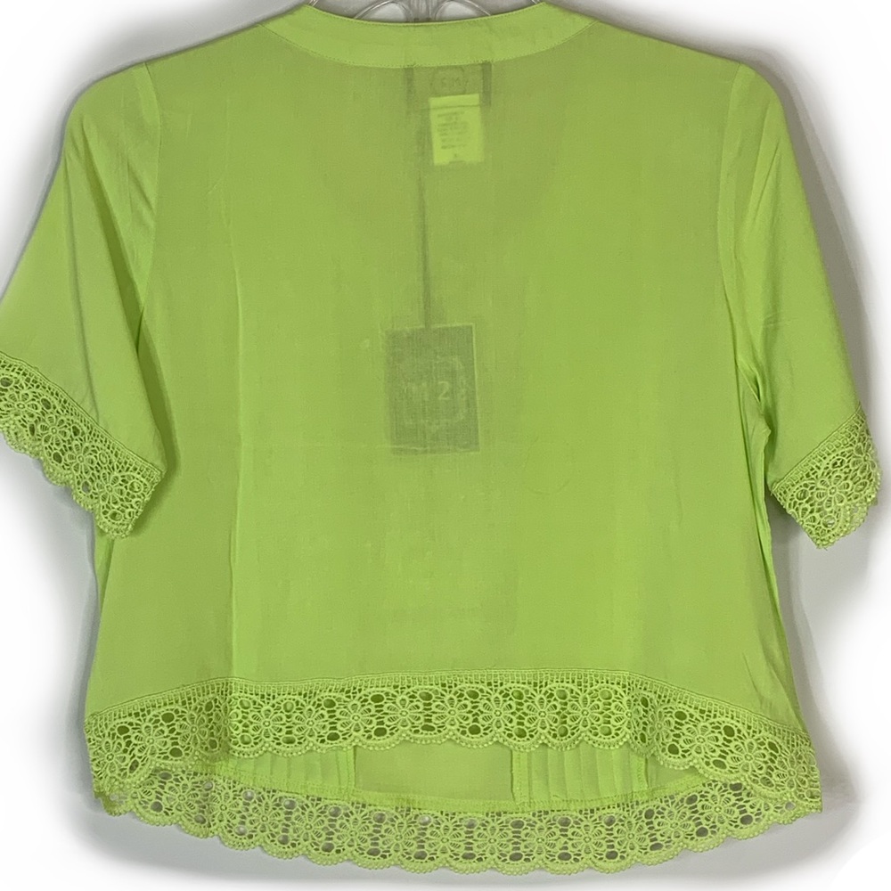 LIME GREEN TOP - Picture 2 of 2